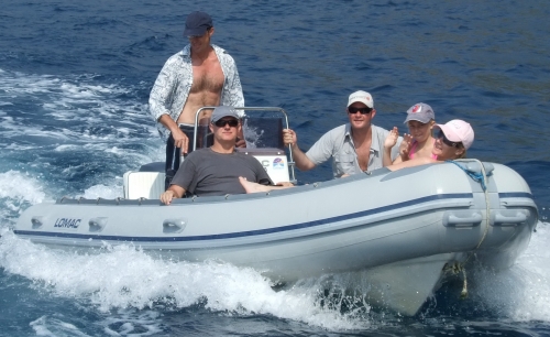 CASSIOPEA, Rubber-boat Lomac