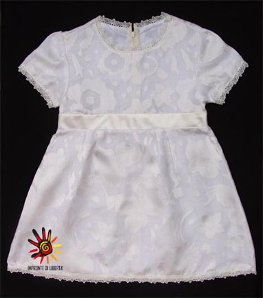 Abitino bimba organza