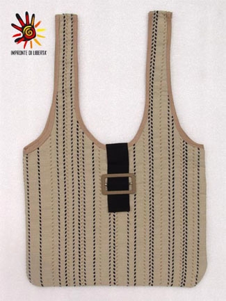 Borsa trasportina con fibbia