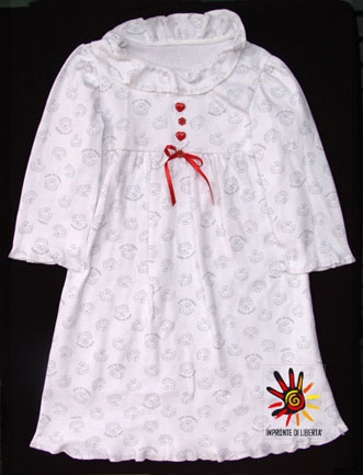 Camicia da notte neonata