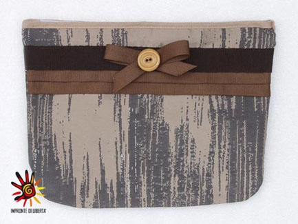 Pochette cotone stampato
