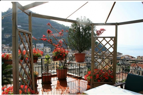 Vista da terrazzo Amena - www.amalfiflat.it